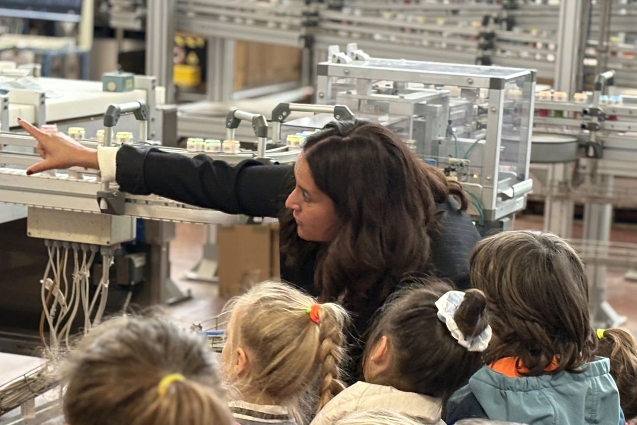 Made in Italy Day: Dulcop opens the “bubble factory” to local schools