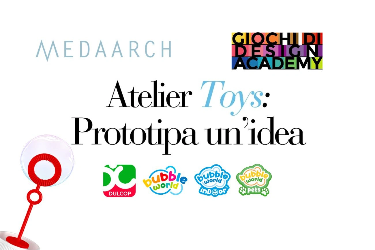 Dulcop partner di MEDAARCH e GIOCHIDIDESIGN ACADEMY