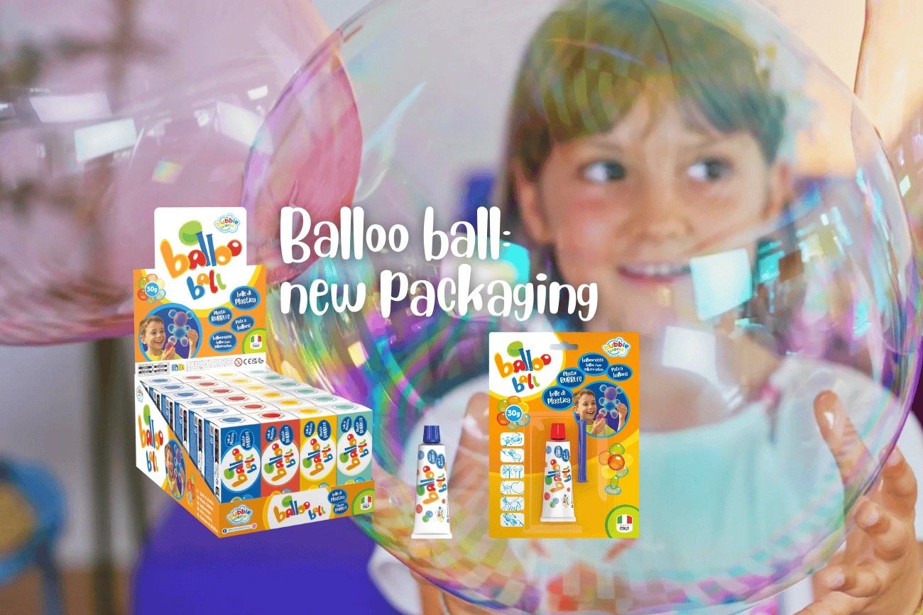 Balloo Ball: creative fun indoors with a new packaging