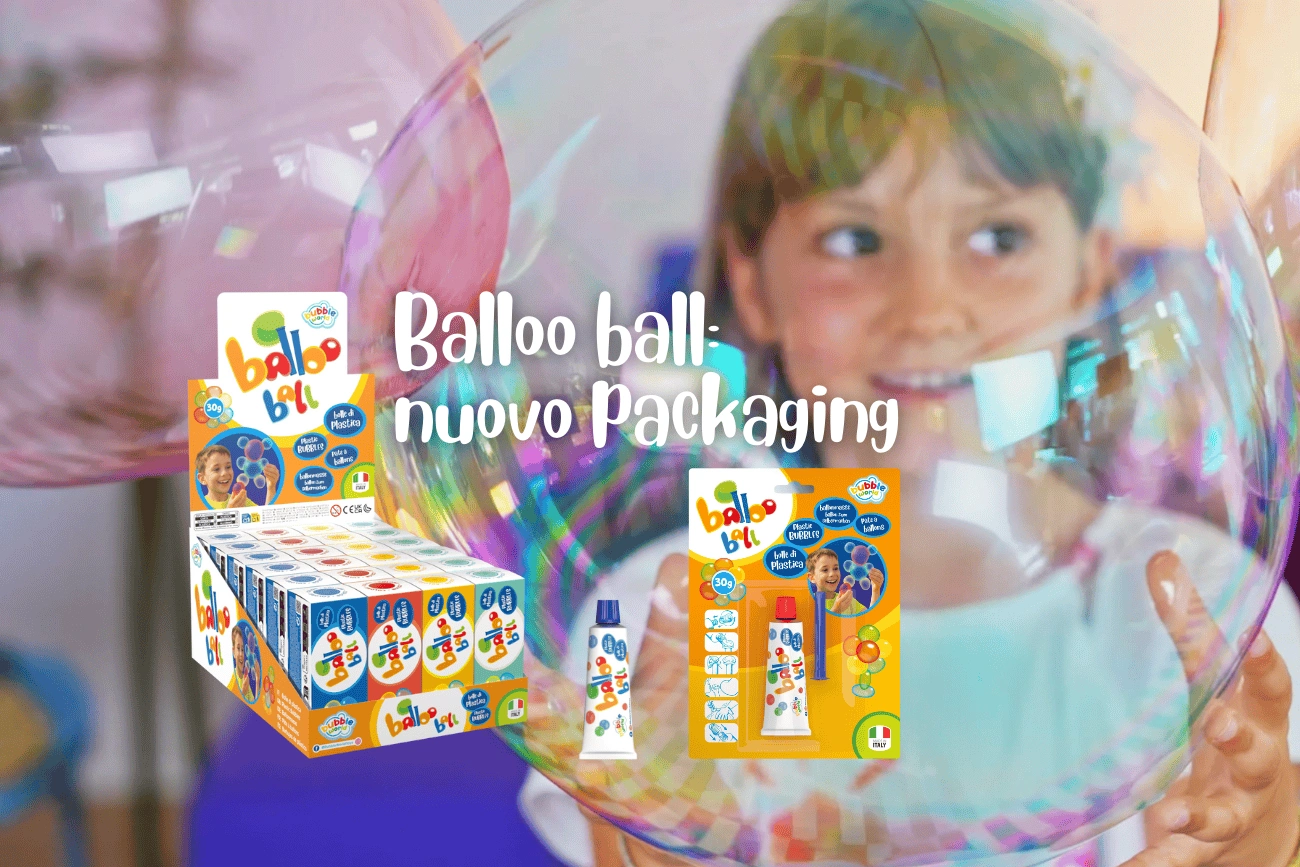 Balloo Ball: creatività, divertimento e nuovo packaging