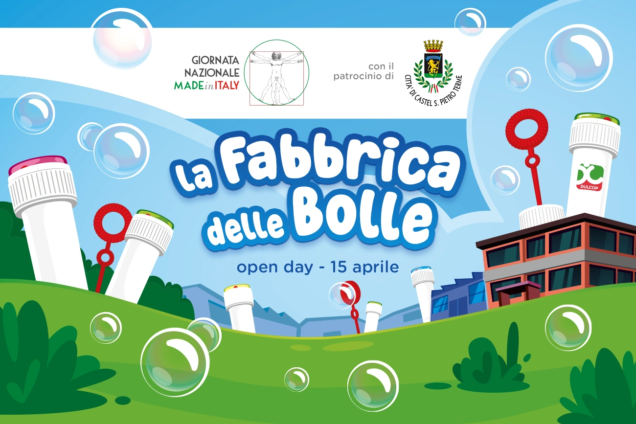 Giornata Nazionale del Made in Italy: i bambini visitano la “Fabbrica delle Bolle”