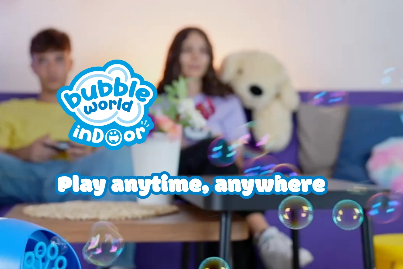 Indoor Dry Effect: la rivoluzione delle bolle di sapone