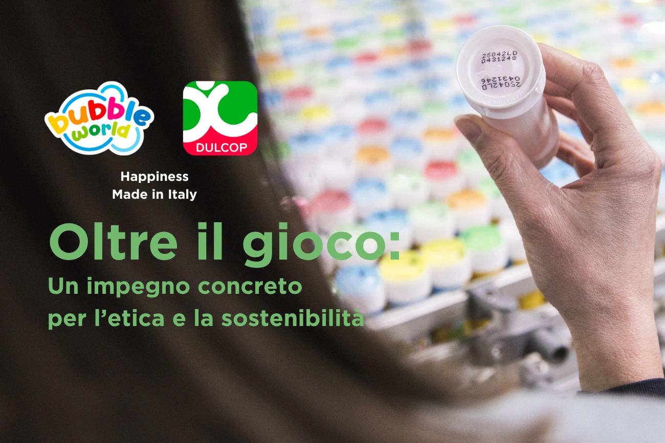 Dulcop presenta il suo modello di industria responsabile: oltre il gioco, tra etica e sostenibilità