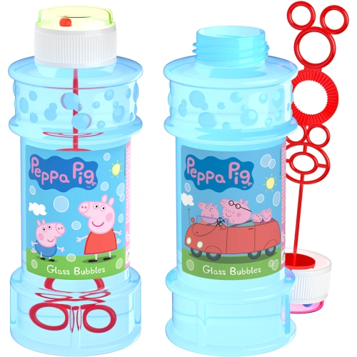 Glass Peppa Pig Bubbles Glass Peppa Pig Bubbles