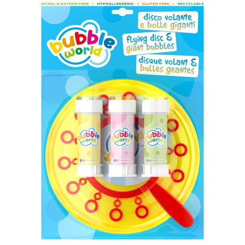 Classic Flying Disc & Giant Bubbles