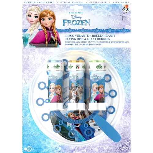 Frozen Flying Disc & Giant Bubbles Frozen Flying Disc & Giant Bubbles