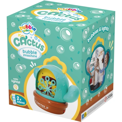 Cactus bubble machine